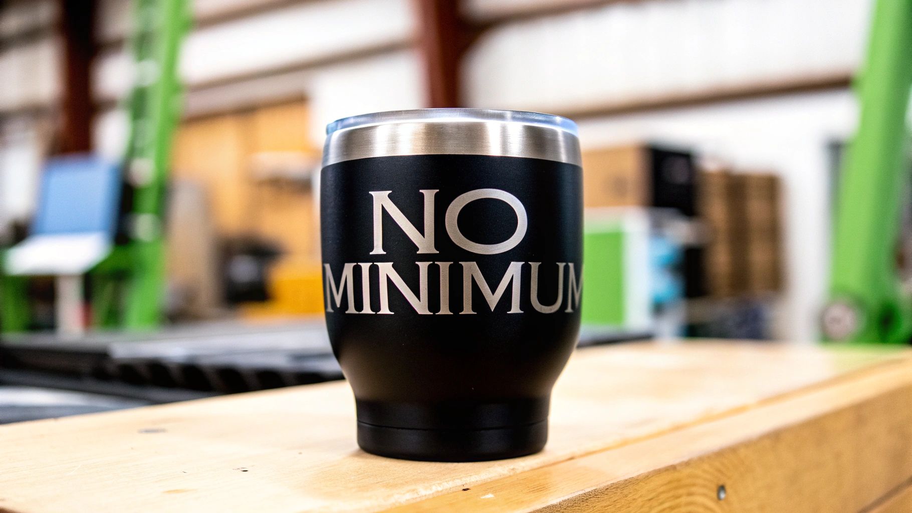 Custom Drinkware No Minimum Explained
