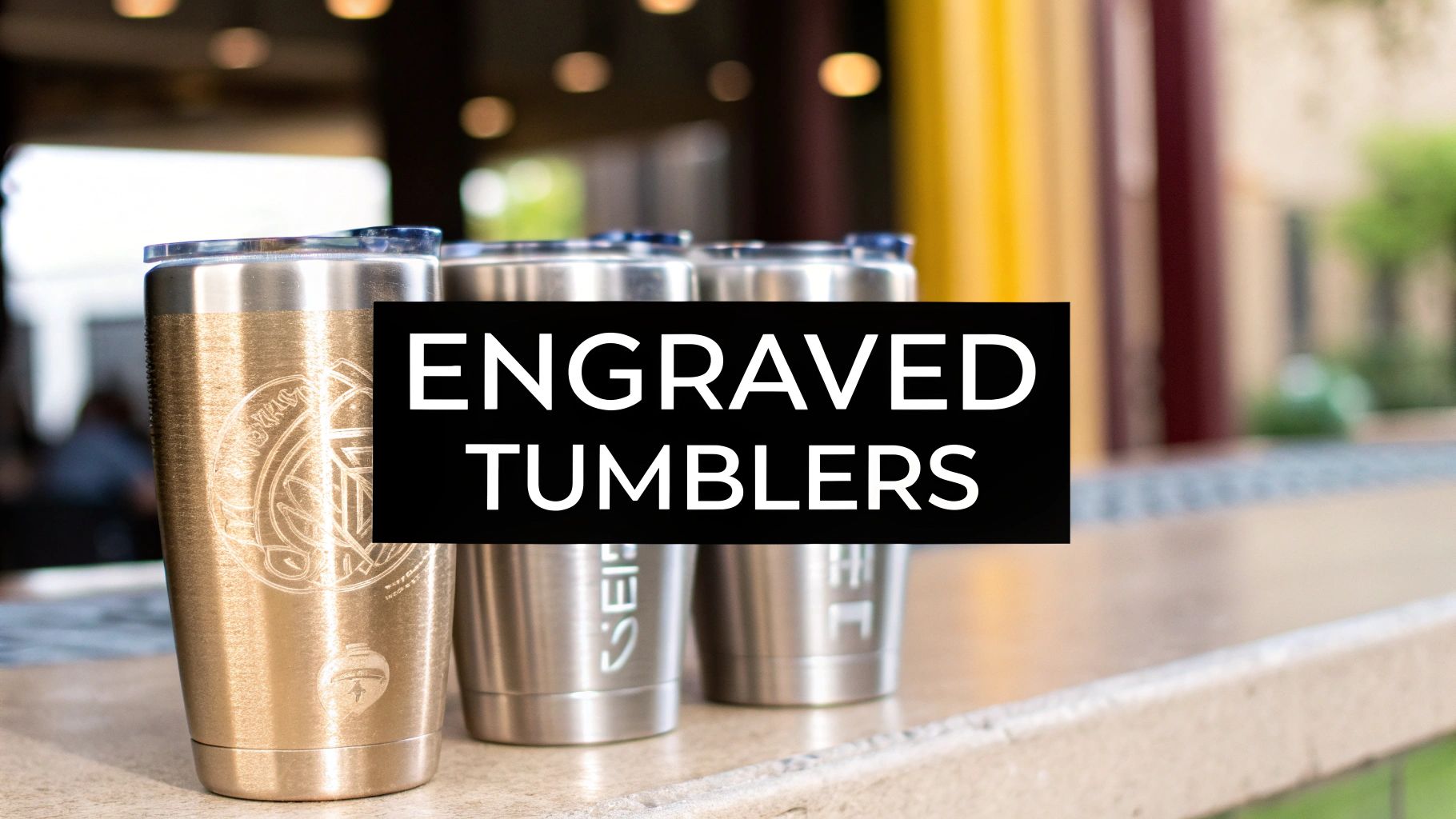 Tumblers Engraved A Guide to Custom Drinkware