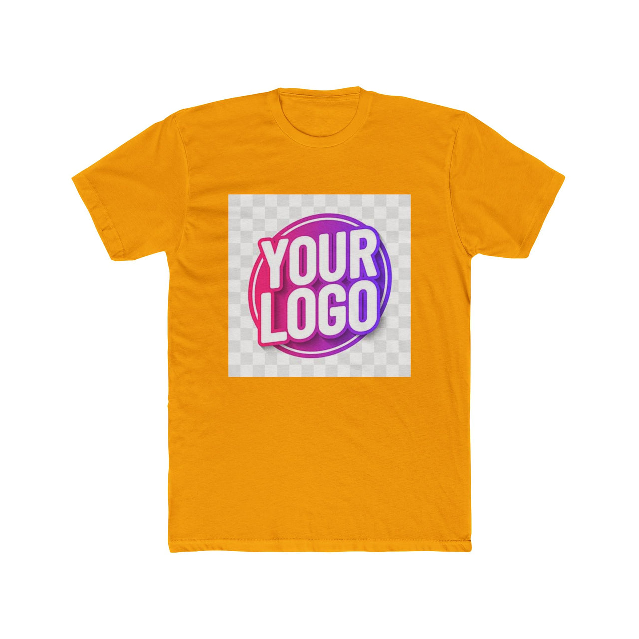 Stylish Custom Logo T-Shirt, Unisex Cotton Crew Tee, Casual Wear, Gift for Him/Her, Promotional Event Shirt