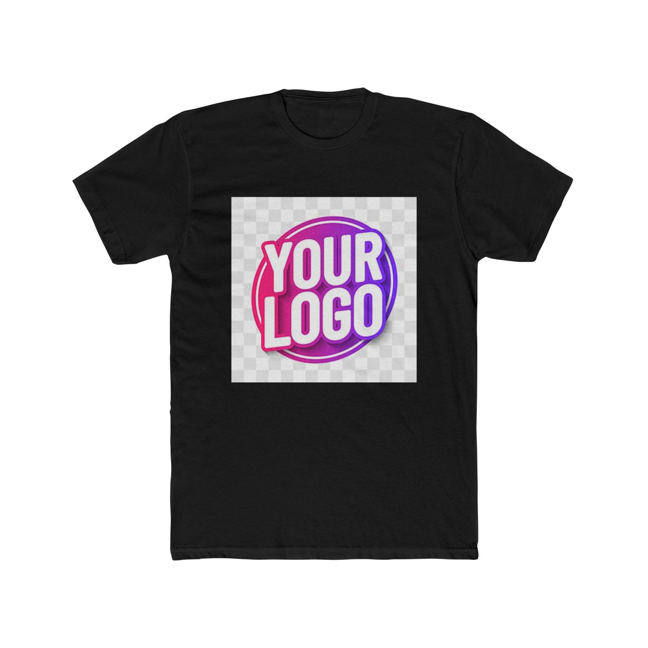 Stylish Custom Logo T-Shirt, Unisex Cotton Crew Tee, Casual Wear, Gift for Him/Her, Promotional Event Shirt