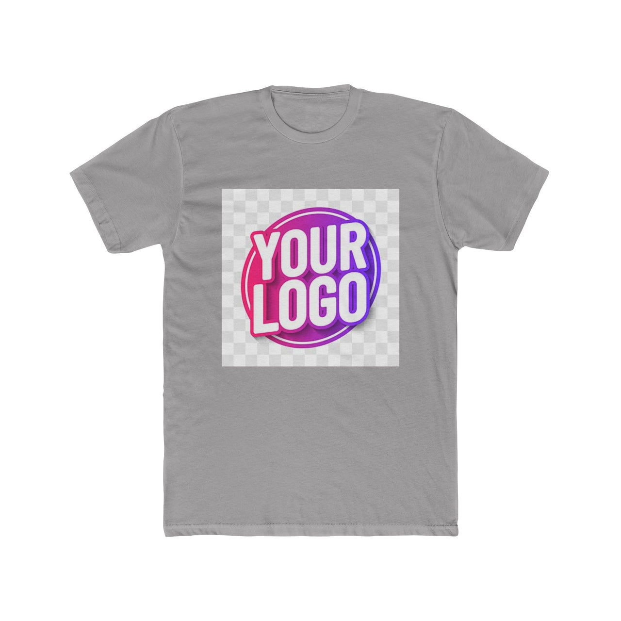 Stylish Custom Logo T-Shirt, Unisex Cotton Crew Tee, Casual Wear, Gift for Him/Her, Promotional Event Shirt
