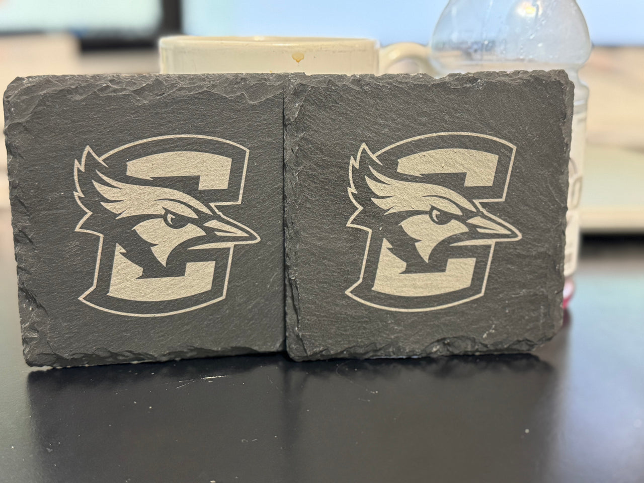 Creighton 4" x 4" Square Slate Coaster