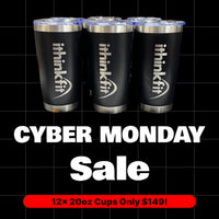 Thumbnail for Cyber Monday Special 20oz Cups 12x- One Logo- $149- Black Only!