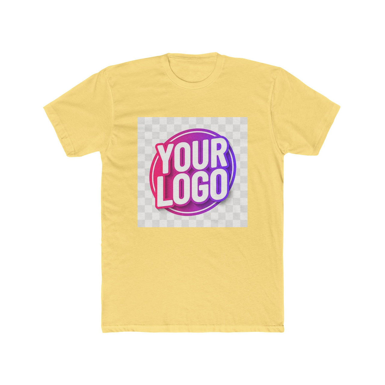 Stylish Custom Logo T-Shirt, Unisex Cotton Crew Tee, Casual Wear, Gift for Him/Her, Promotional Event Shirt