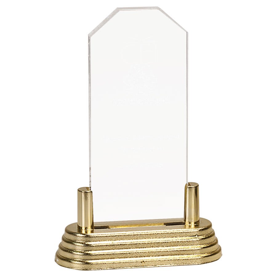 3" x 6" Clear Corners Pop-In Acrylic (Base not included)