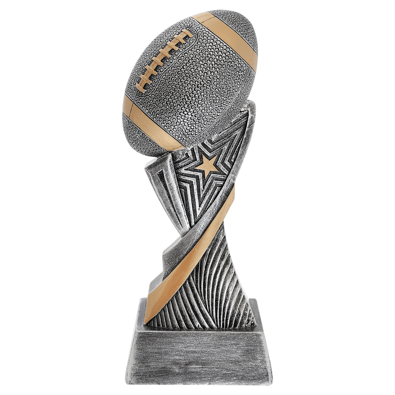 6" Football Aspire Resin