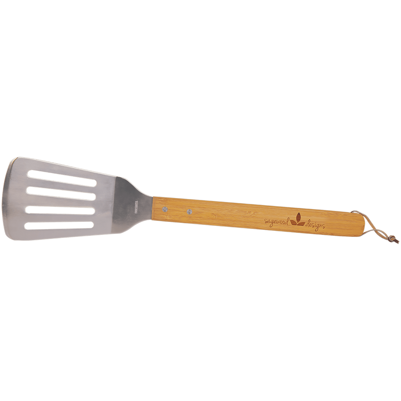 14" Bamboo Barbeque Tongs
