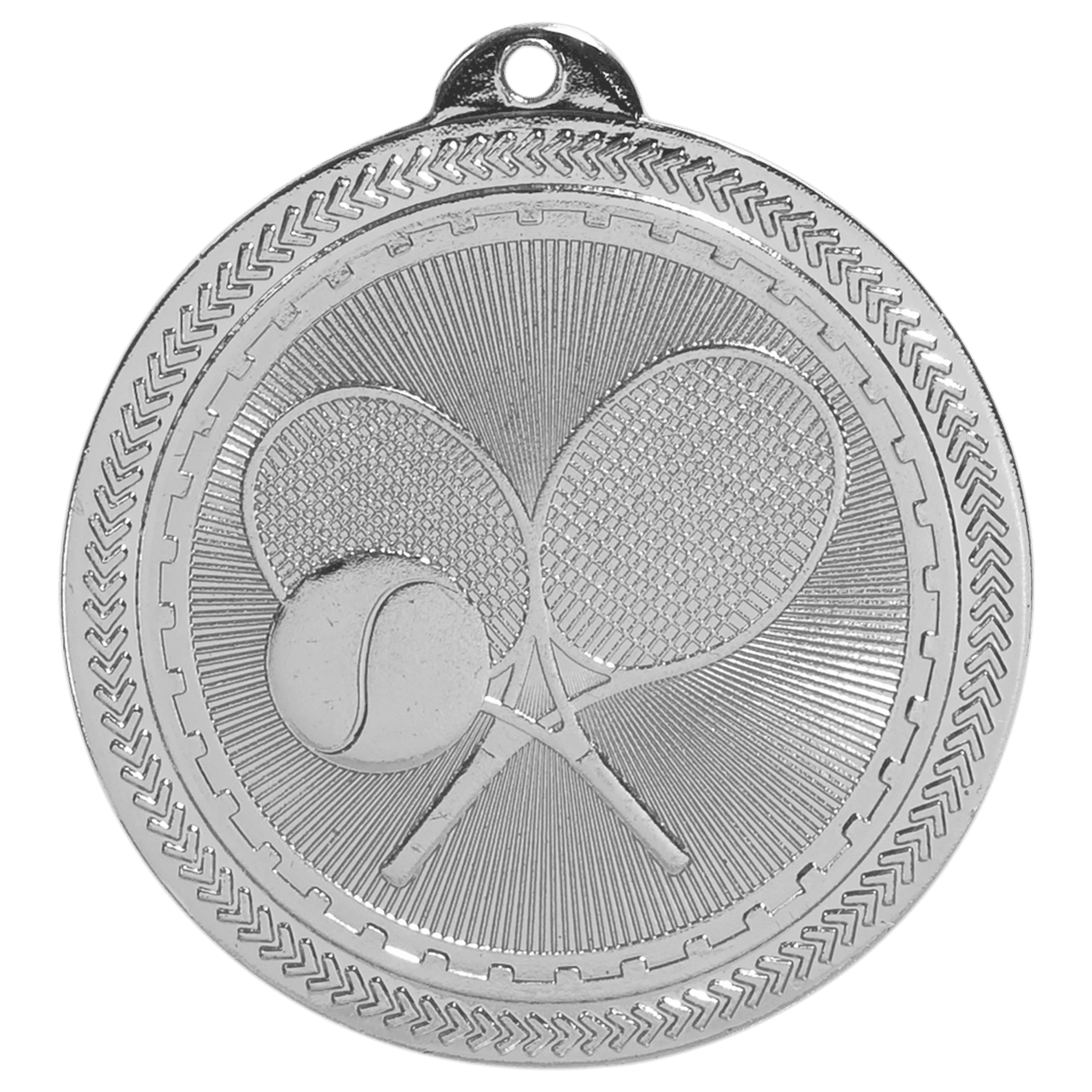 2" Bright Gold Tennis Laserable BriteLazer Medal