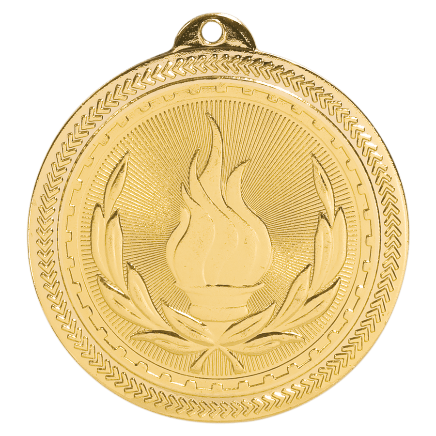 2" Antique Bronze Victory Laserable BriteLazer Medal