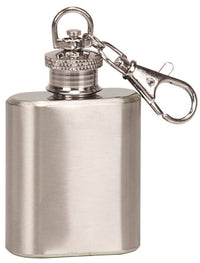 Thumbnail for 1 oz. Flask Keychain - Gloss and Matte Finishes in Various Styles