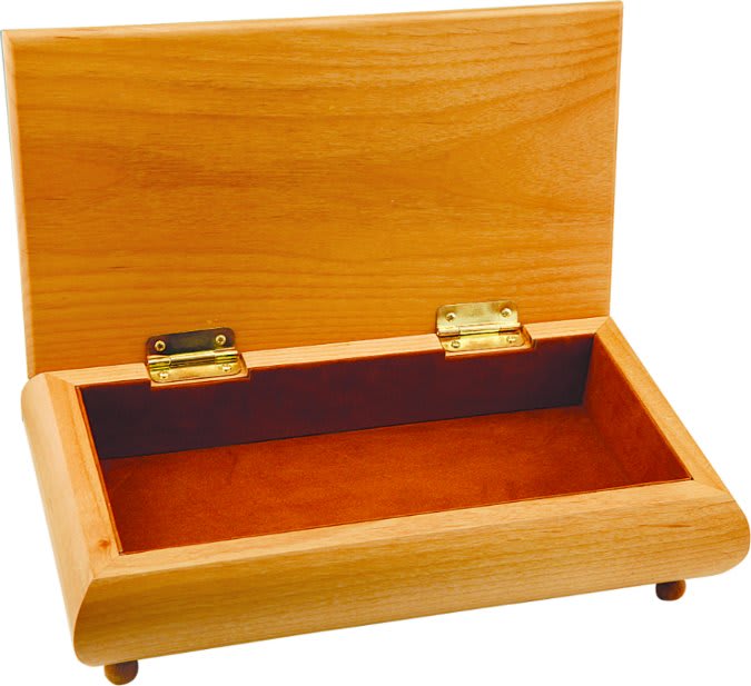 10 1/2" x 6 " Red Alder Gift Box