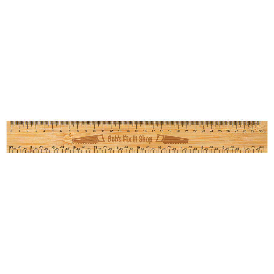6" Bamboo Ruler