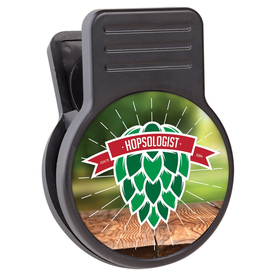 Magnetic Chip Clip with Bottle Opener and 2" Insert Area/Insert Not Included