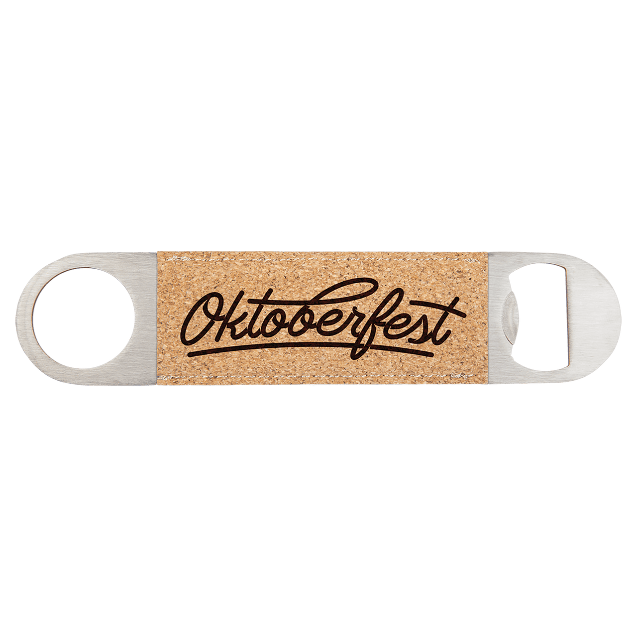 1 1/2" x 7" Laserable Leatherette Bottle Opener Collection