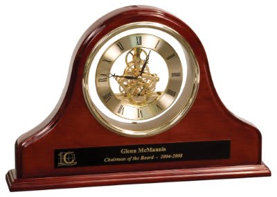 13 1/4" x 9" Grand Piano Mantel Clock