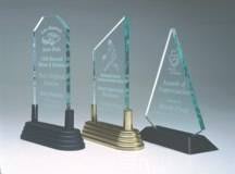 3" x 7" Jade Corners Pop-In Acrylic (Base not included)