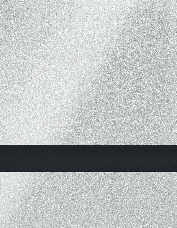 Undersize 1/16" Brushed Silver/Black Duets Laser Indoor Plastic