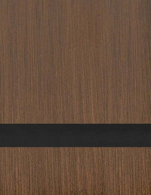 24" x 24" x 1/16" Deep Bronze/Black Duets Laser Indoor Plastic