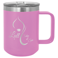 Thumbnail for Polar Camel 15 oz. Light Purple Vacuum Insulated Mug with Slider Lid