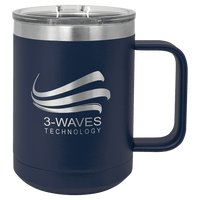 Thumbnail for Polar Camel 15 oz. Navy Blue Vacuum Insulated Mug with Slider Lid