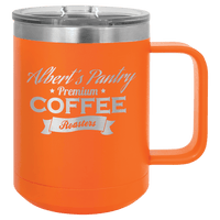 Thumbnail for Polar Camel 15 oz. Orange Vacuum Insulated Mug with Slider Lid