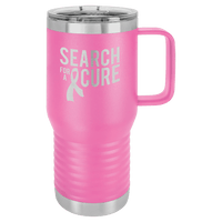 Thumbnail for Polar Camel 20 oz. Pink Vacuum Insulated Travel Mug with Slider Lid