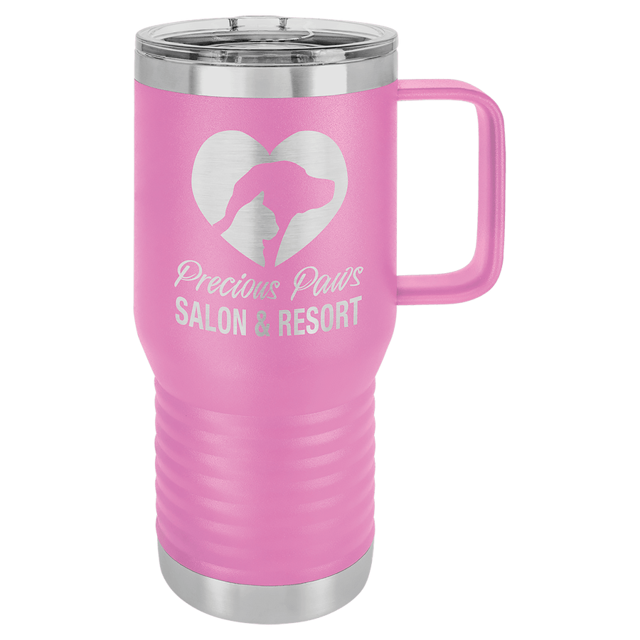 Polar Camel 20 oz. Stainless Steel Vacuum Insulated Travel Mug with Slider Lid