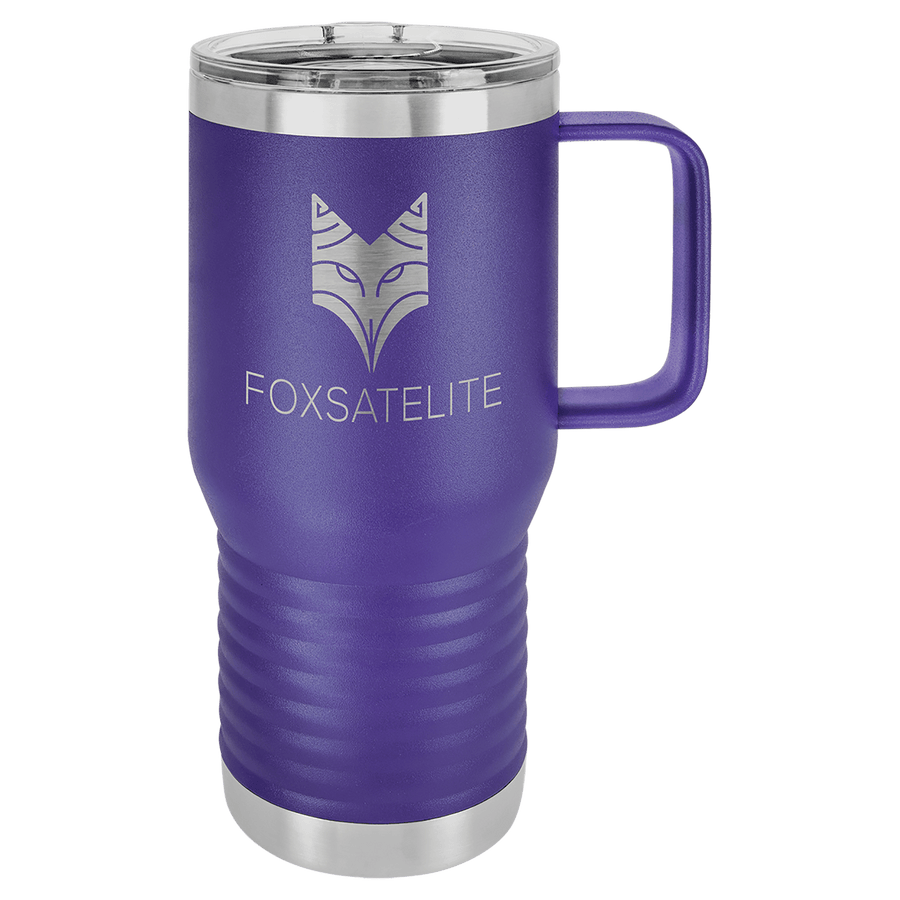 Polar Camel 20 oz. Stainless Steel Vacuum Insulated Travel Mug with Slider Lid