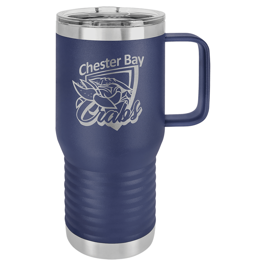 Polar Camel 20 oz. Stainless Steel Vacuum Insulated Travel Mug with Slider Lid
