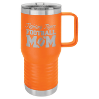 Thumbnail for Polar Camel 20 oz. Orange Vacuum Insulated Travel Mug with Slider Lid