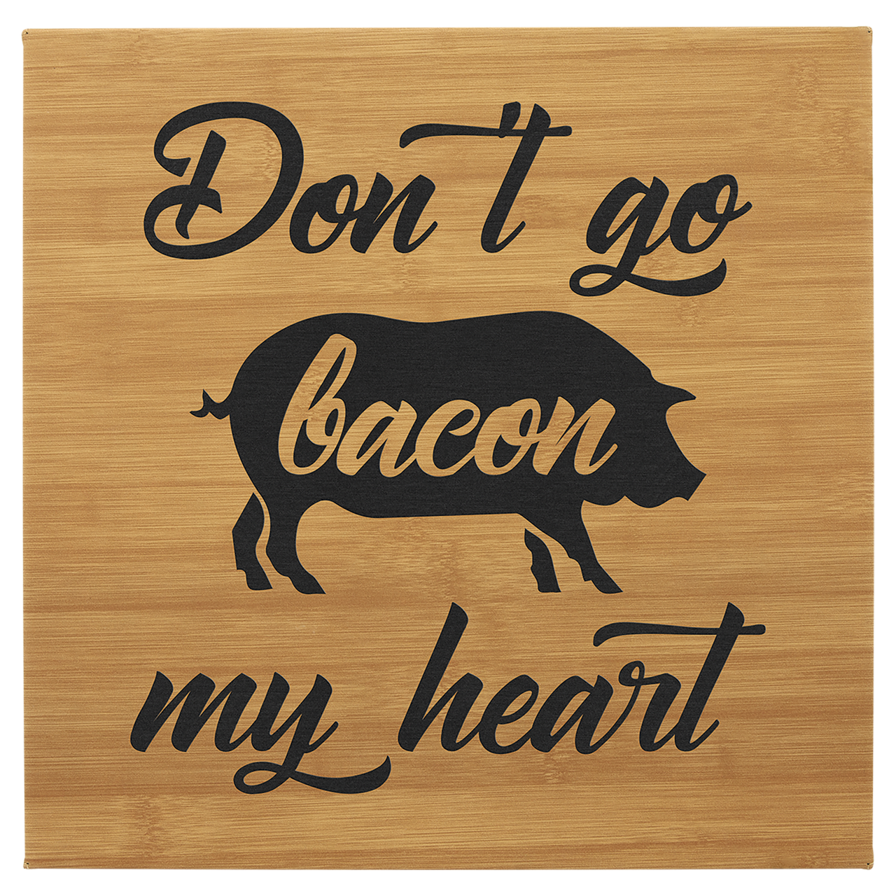 14" x 14" Teal Laserable Leatherette Wall Decor with Sawtooth Hanger