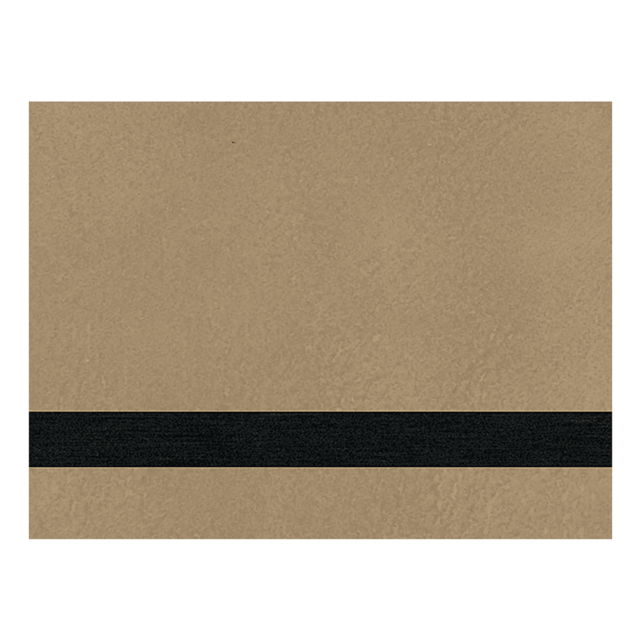 12" x 18" Light Brown Laserable Leatherette Sheet Stock with Adhesive