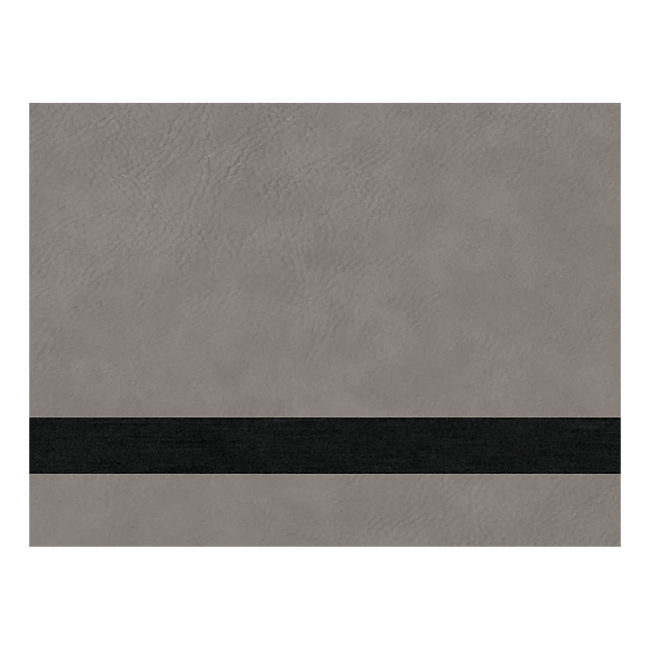 12" x 18" Gray Laserable Leatherette Sheet Stock with Adhesive