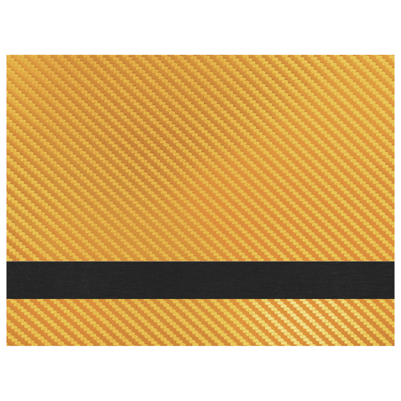 12" x 18" Gold/Black Carbon Fiber Laserable Leatherette Sheet Stock with   Adhesive