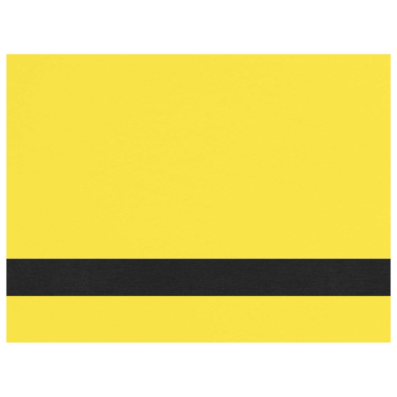 12" x 18" Neon Yellow Laserable Leatherette Sheet Stock with Adhesive