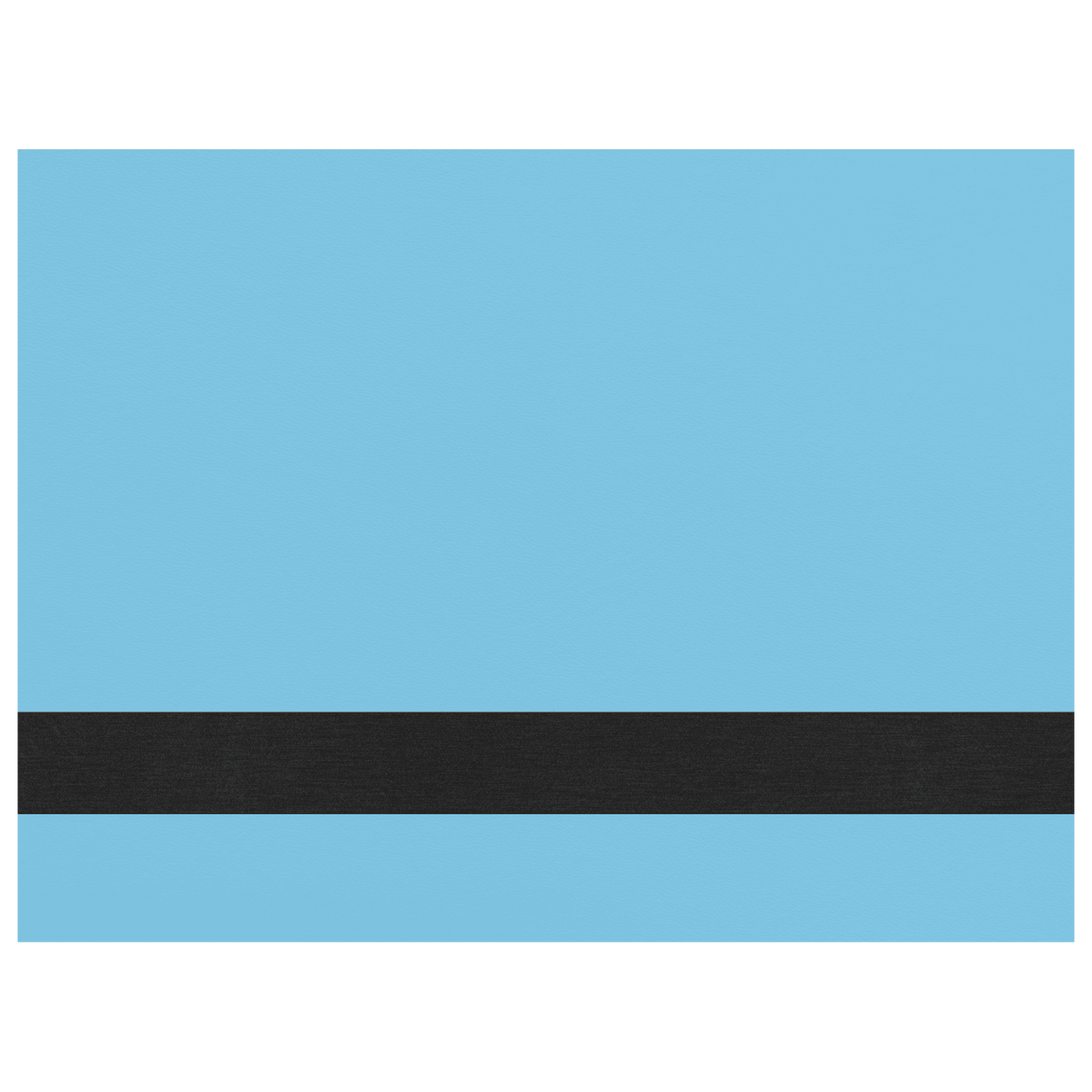 12" x 18" Sky Blue Laserable Leatherette Sheet Stock with Adhesive