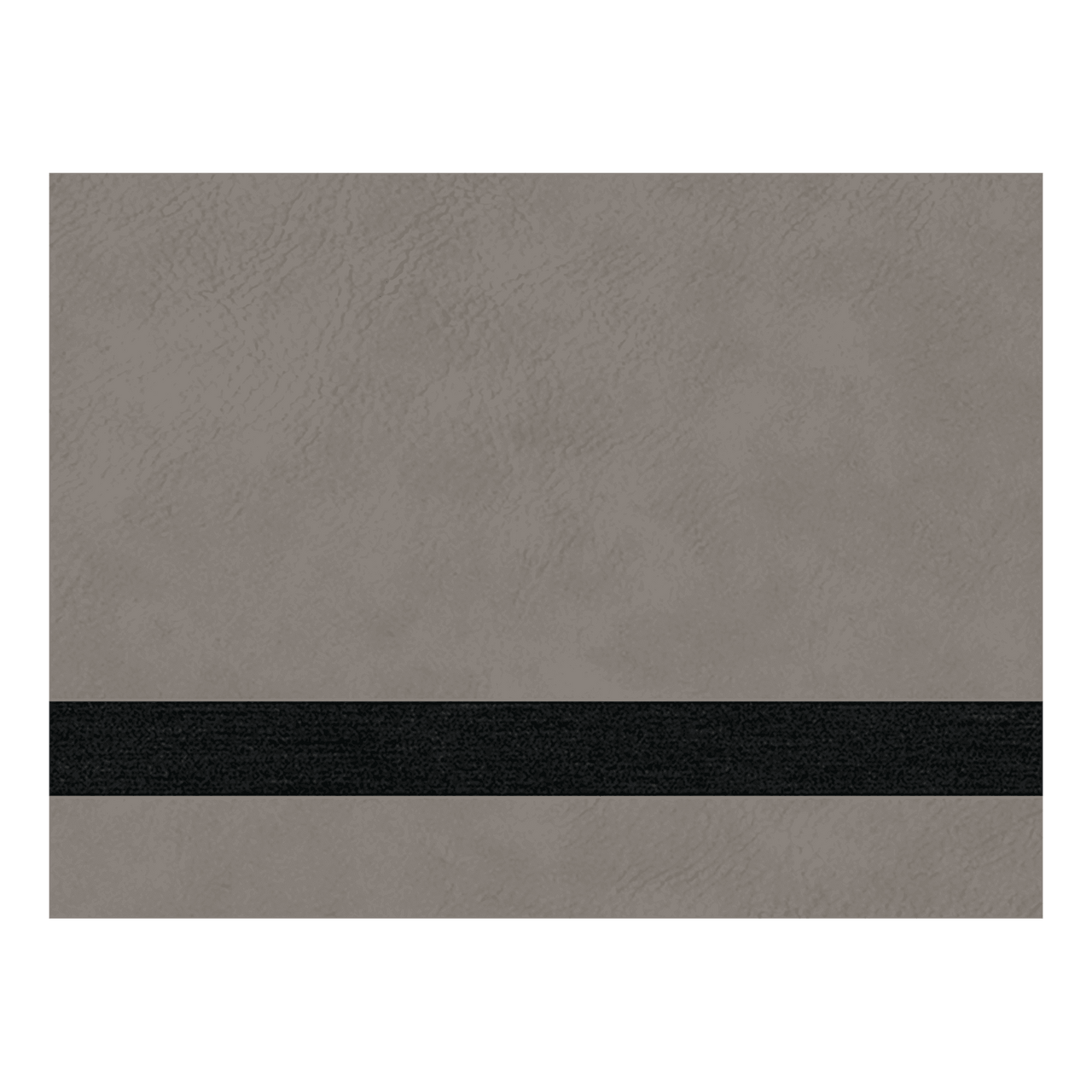 12" x 24" Gray Laserable Leatherette Sheet Stock with Kota Pro Adhesive