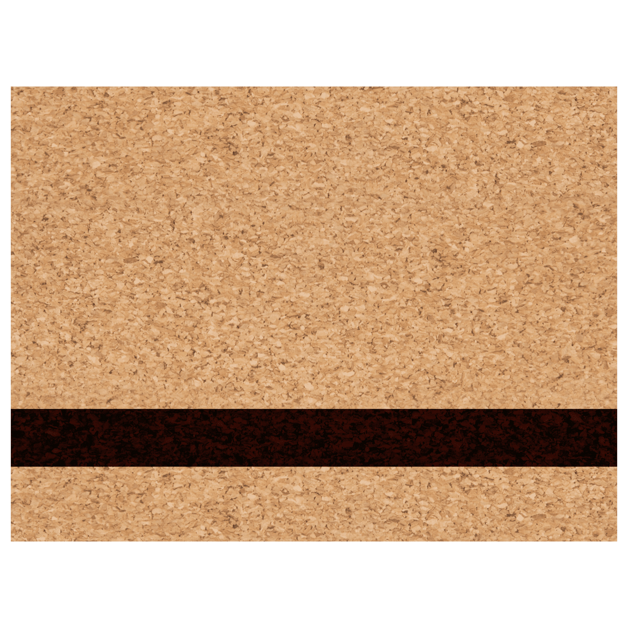 12" x 24" Cork Laserable Leatherette Sheet Stock with Kota Pro Adhesive