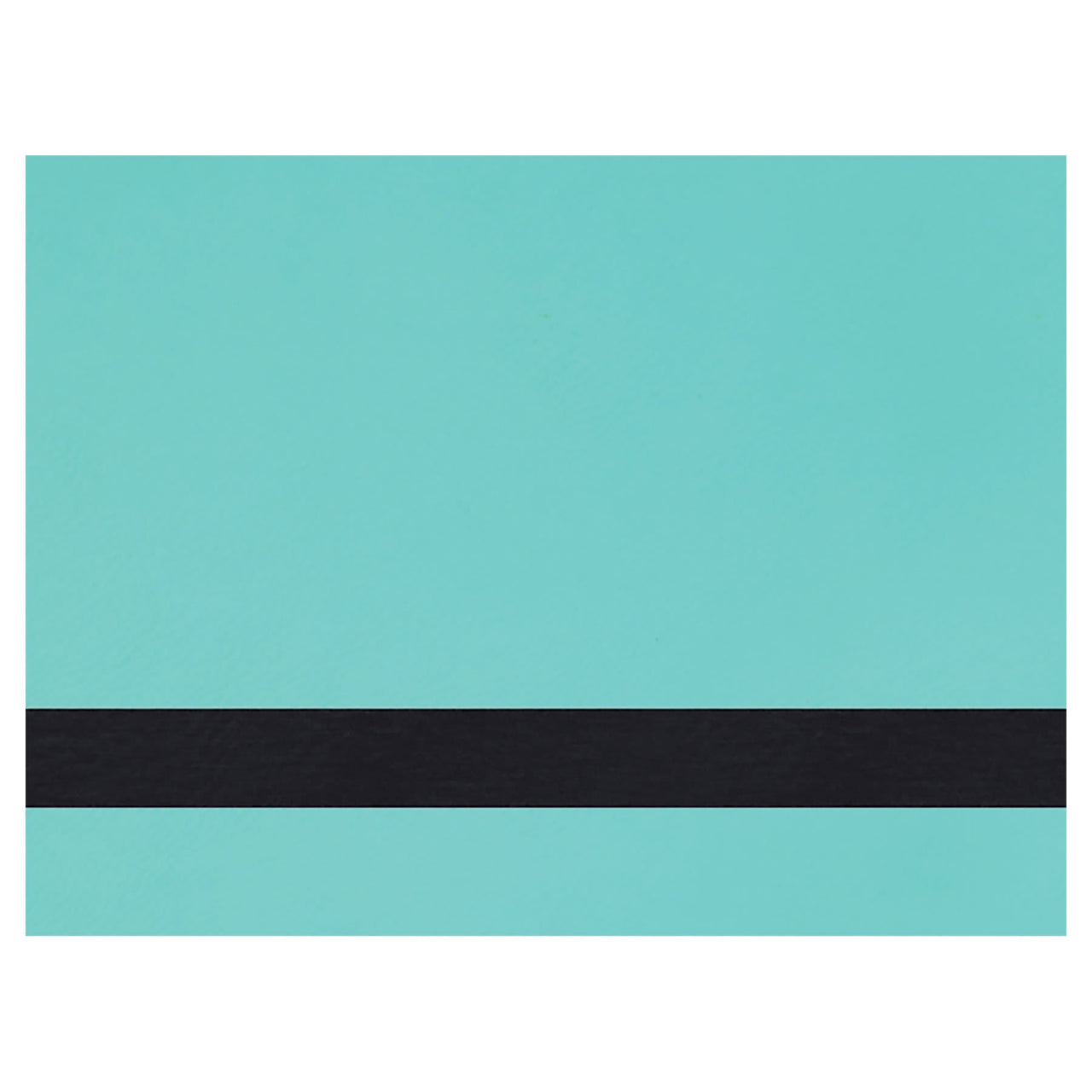 12" x 24" Teal Laserable Leatherette Sheet Stock