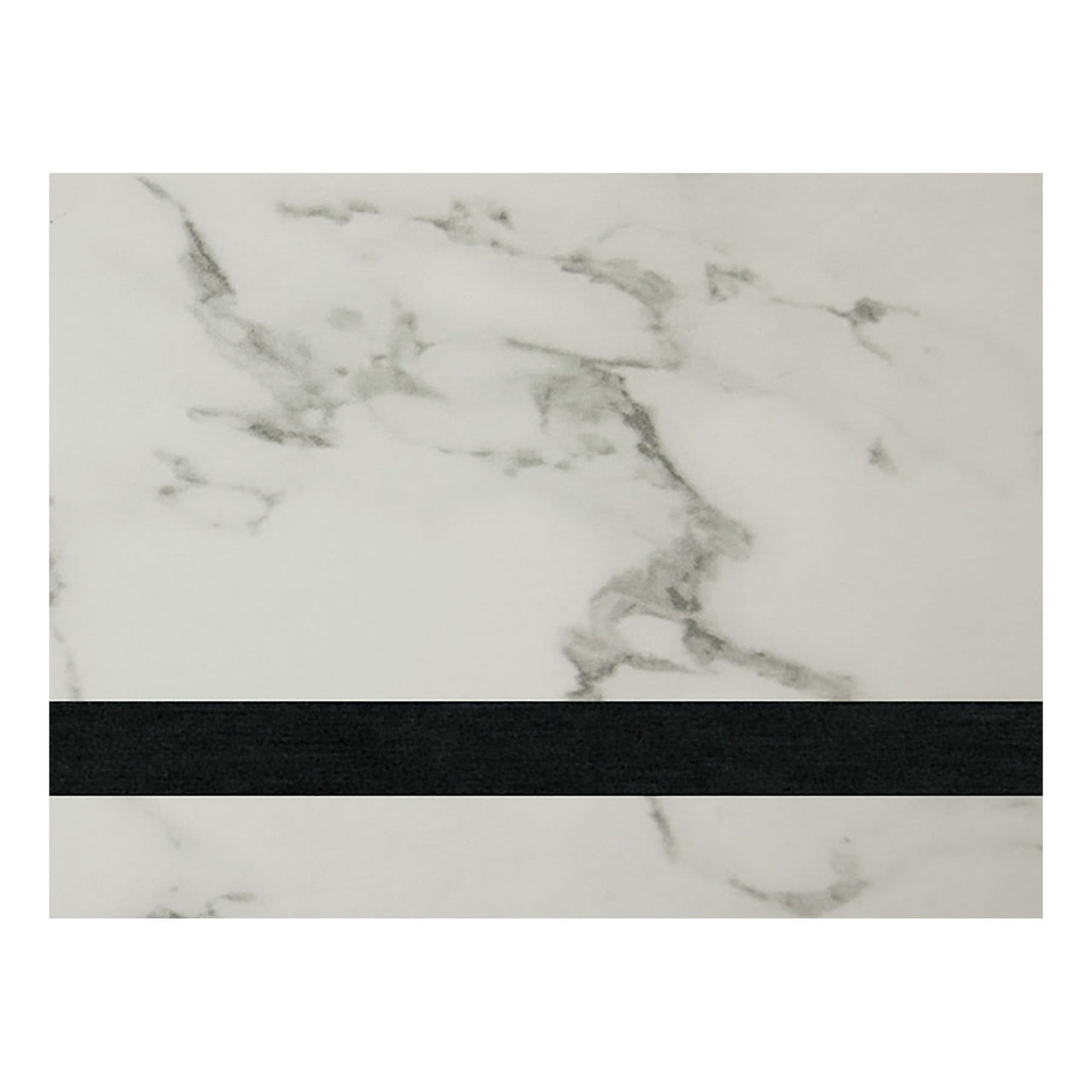 12" x 24" White Marble Laserable Leatherette Sheet Stock