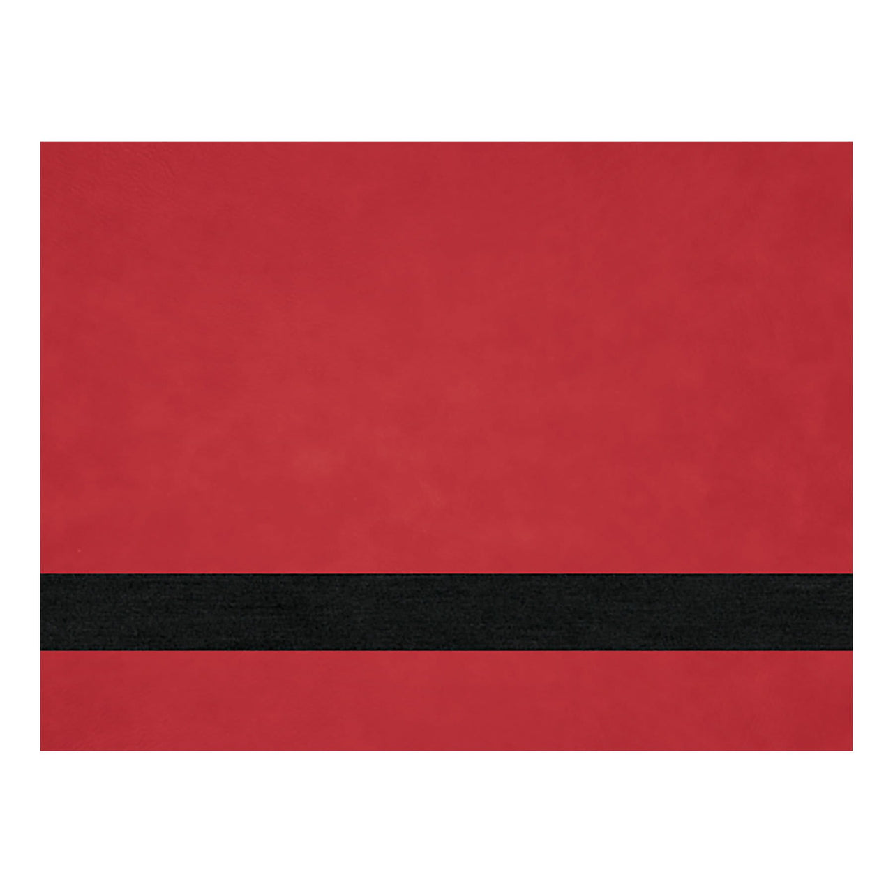 12" x 24" Red Laserable Leatherette Sheet Stock