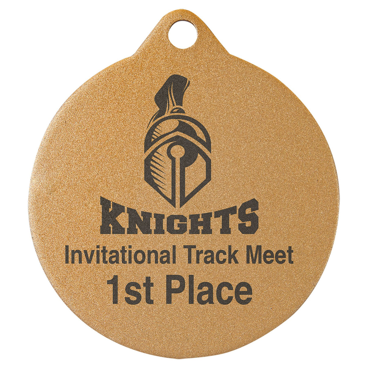 2 3/4" Laserable Bronze Medal