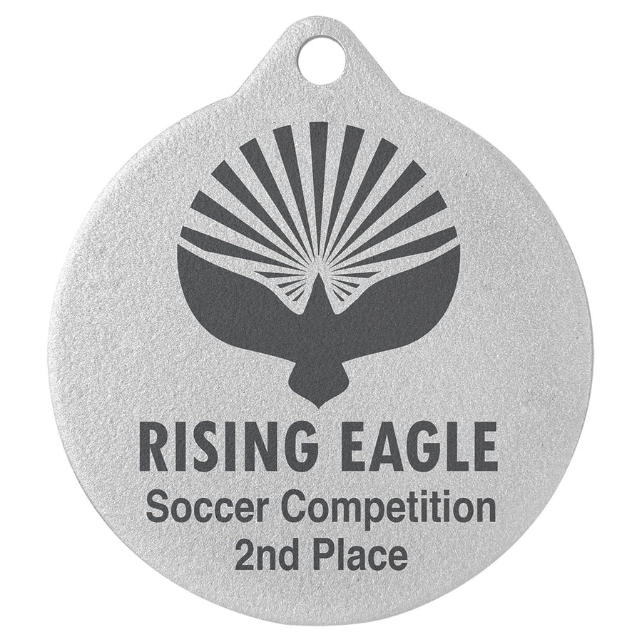 2 3/4" Laserable Bronze Medal
