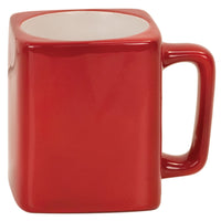 Thumbnail for 8 oz. Black Ceramic Square LazerMug