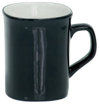 Thumbnail for 10 oz. Black Ceramic Rounded Corner LazerMug