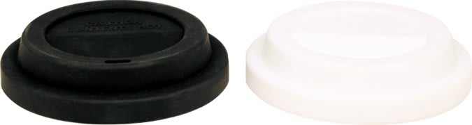 Black Silicone Latte LazerMug Lid