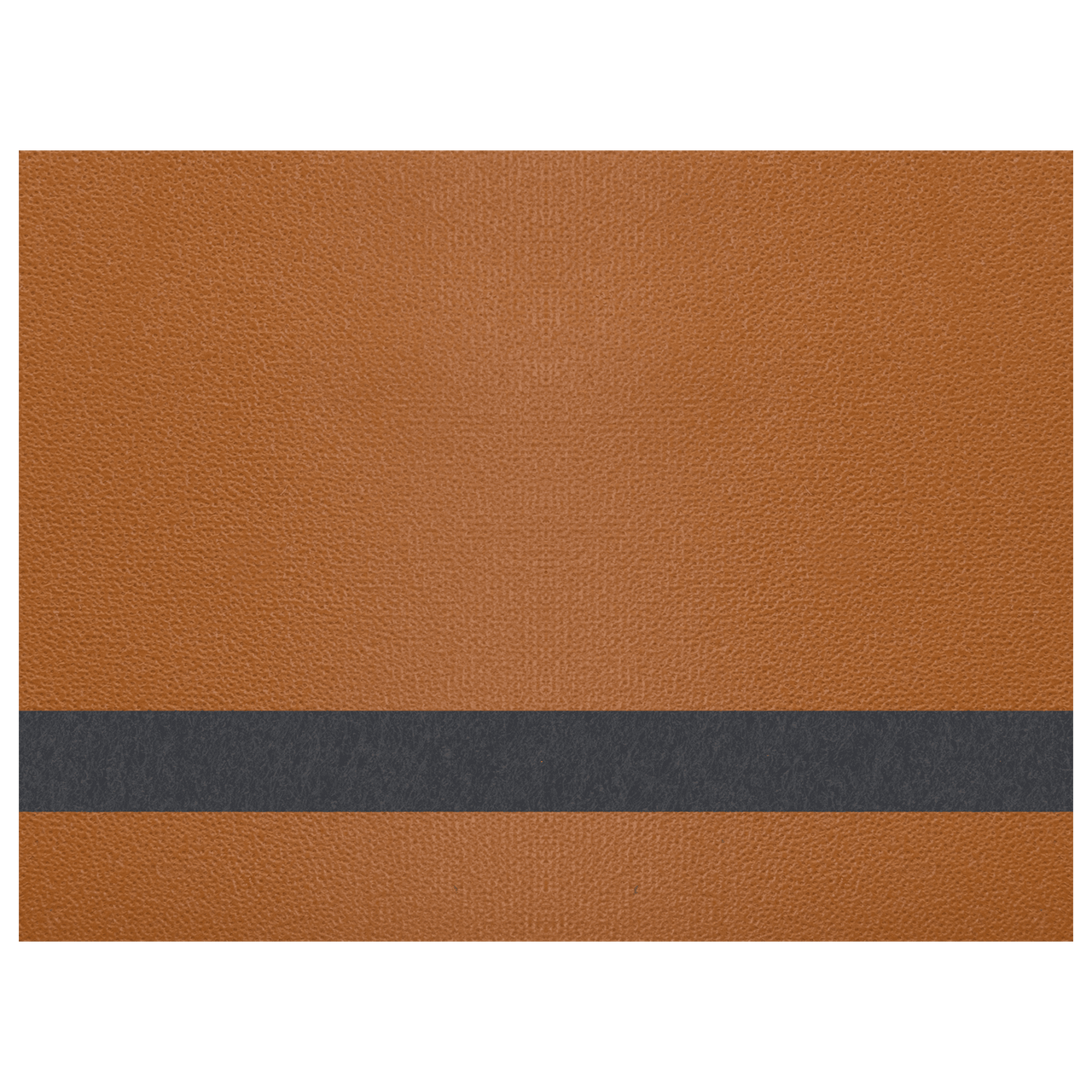 12" x 24" Caramel Genuine Bovine Leather Sheet Stock with Adhesive