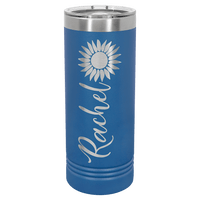 Thumbnail for Polar Camel 22 oz. Royal Blue Skinny Tumbler with Slider Lid