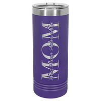 Thumbnail for Polar Camel 22 oz. Purple Skinny Tumbler with Slider Lid