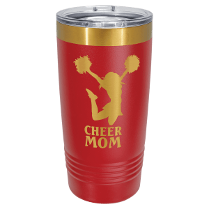 Polar Camel 20 oz. Gold ION-Plated Ringneck Tumbler with Slider Lid